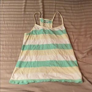 Racer back tank top